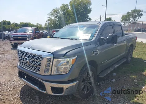 2017 Nissan Titan Sv from USA, damaged, VIN 1N6AA1E58HN562283